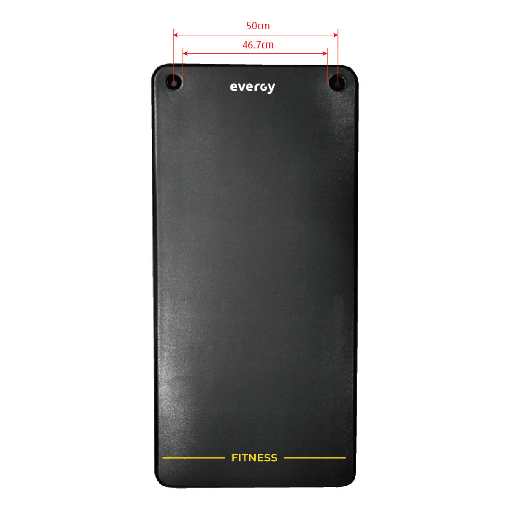TAPETE FITNESS STUDIO EVERGY 120 CM PRETO