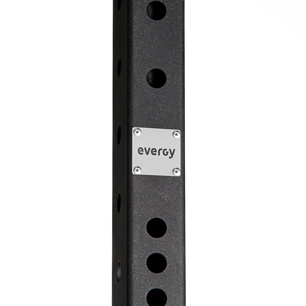 Particolare del profilo verticale traforato del Medium Rack Heavy EVERGY su fondo bianco (9626748551446) (9626747732246)