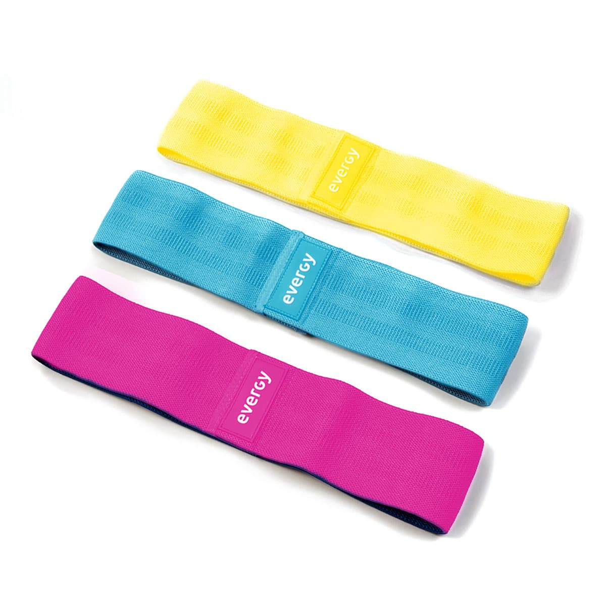 TEXTILE FITNESS BANDS 3 UNITS. EVERGY