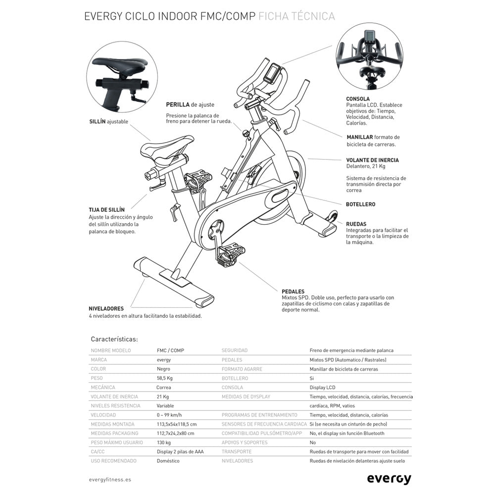 EVERGY INDOOR CYCLING FMC-COMP