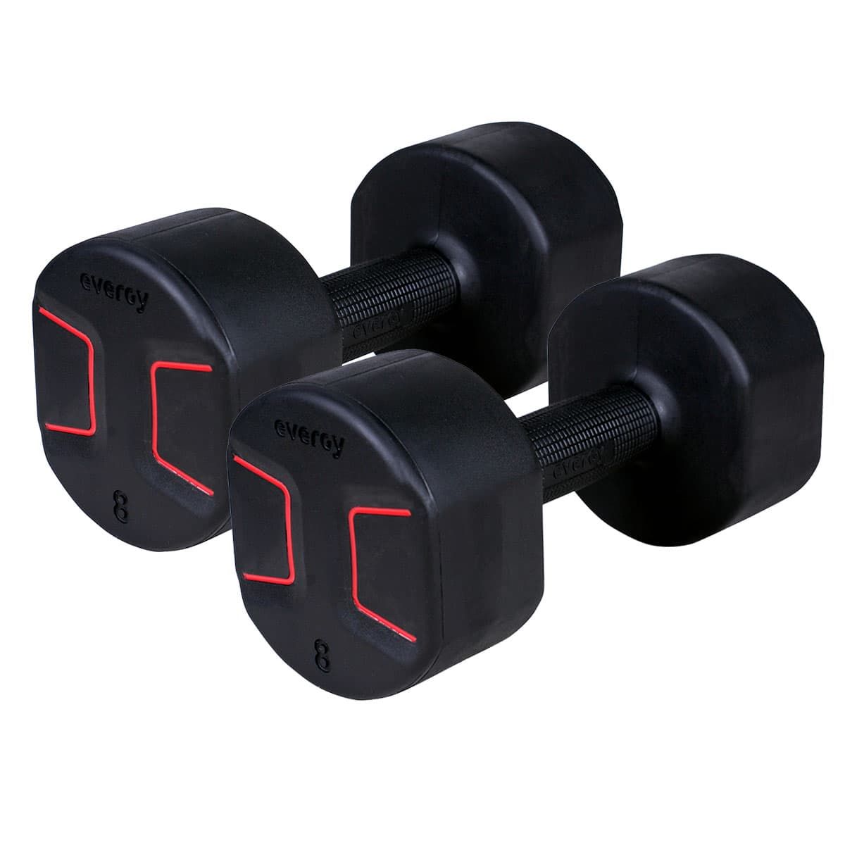 STUDIO ELITE EVERGY RUBBER DUMBBELLS (PAIR)