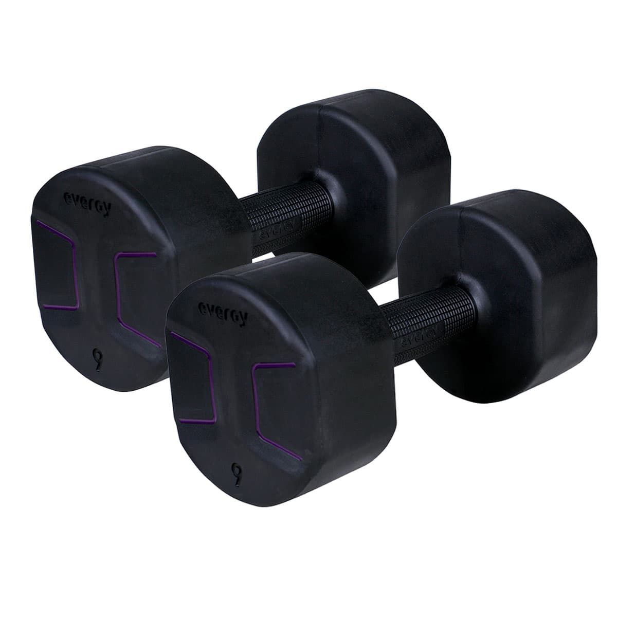 STUDIO ELITE EVERGY RUBBER DUMBBELLS (PAIR)