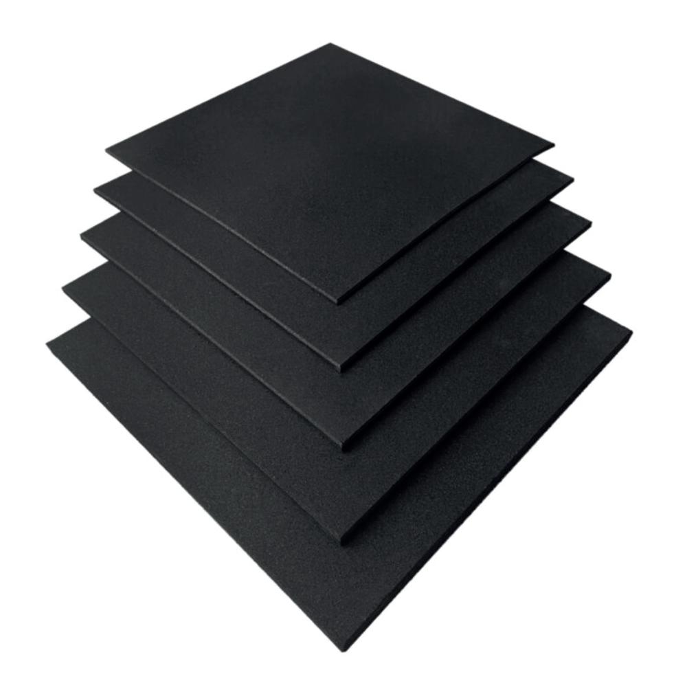 Premium Universe high-density gym tiles, made of rubber